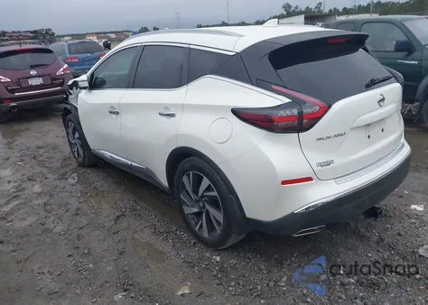 2022 Nissan Murano Sl Fwd from USA, damaged, VIN 5N1AZ2CJ0NC124491